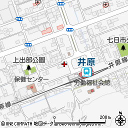 岡山県井原市上出部町634周辺の地図