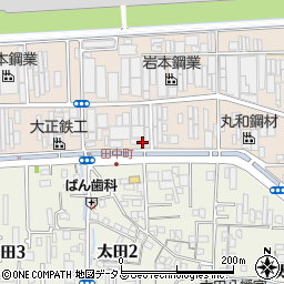 大阪府八尾市太田新町3丁目26周辺の地図