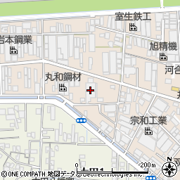 ダスキン大阪南工場周辺の地図