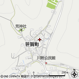 岡山県井原市笹賀町1169周辺の地図