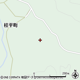 島根県益田市桂平町342周辺の地図