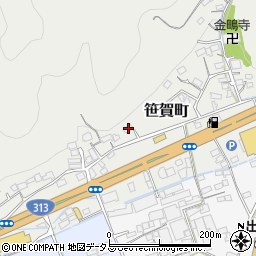 岡山県井原市笹賀町474周辺の地図