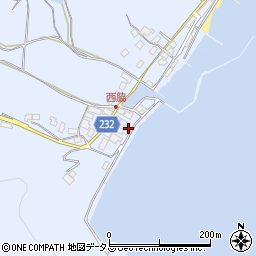 岡山県瀬戸内市牛窓町鹿忍7187周辺の地図
