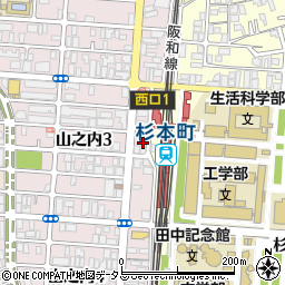 ジャパンダアワセンター周辺の地図