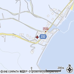岡山県瀬戸内市牛窓町鹿忍7174周辺の地図