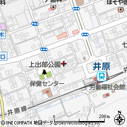 岡山県井原市上出部町626周辺の地図