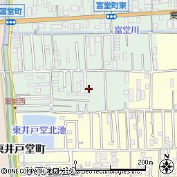 奈良県天理市富堂町125-8周辺の地図