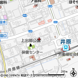 岡山県井原市上出部町623周辺の地図