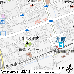 岡山県井原市上出部町625周辺の地図