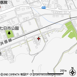 岡山県井原市七日市町809周辺の地図
