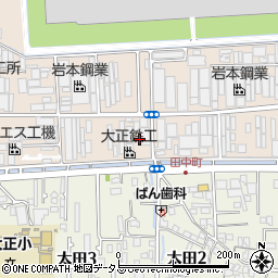 大阪府八尾市太田新町3丁目82周辺の地図