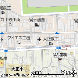 大阪府八尾市太田新町3丁目99周辺の地図