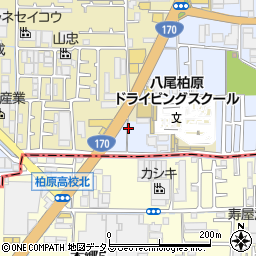 大阪府八尾市志紀町南4丁目周辺の地図