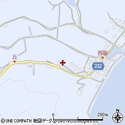 岡山県瀬戸内市牛窓町鹿忍7162周辺の地図