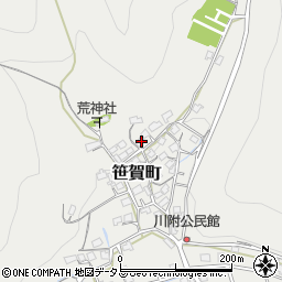 岡山県井原市笹賀町1092周辺の地図