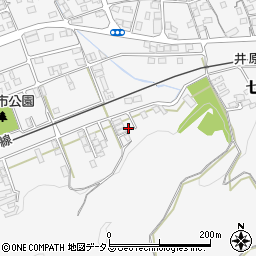 岡山県井原市七日市町805周辺の地図
