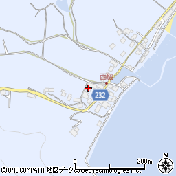 岡山県瀬戸内市牛窓町鹿忍7144周辺の地図