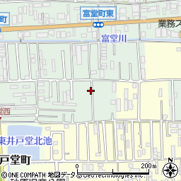 奈良県天理市富堂町122-9周辺の地図