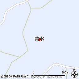 広島県世羅郡世羅町青水周辺の地図