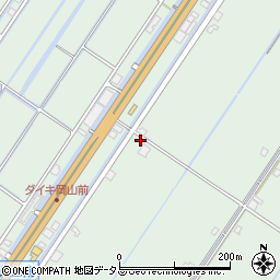 岡山県岡山市南区藤田1800周辺の地図