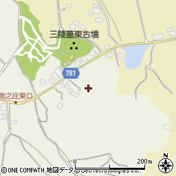 奈良県奈良市都祁南之庄町周辺の地図