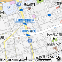 セブンイレブン井原上出部町店周辺の地図