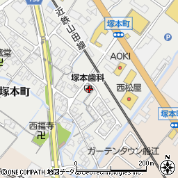 三重県松阪市塚本町593周辺の地図