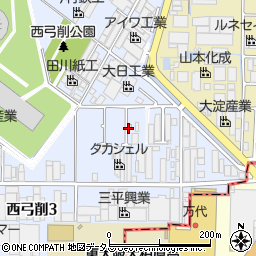 エス・ジー・シー佐賀航空株式会社　大阪支店周辺の地図