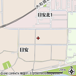 〒636-0132 奈良県生駒郡斑鳩町目安の地図