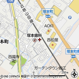 三重県松阪市塚本町83周辺の地図