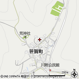 岡山県井原市笹賀町1090周辺の地図