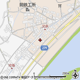 岡山県倉敷市船穂町水江1396周辺の地図