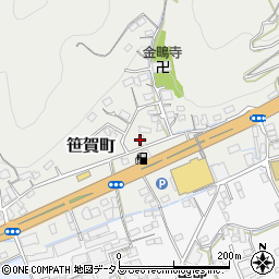 岡山県井原市笹賀町362周辺の地図