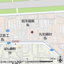 大阪府八尾市太田新町3丁目8周辺の地図
