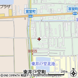 奈良県天理市富堂町141周辺の地図