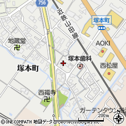 三重県松阪市塚本町588周辺の地図