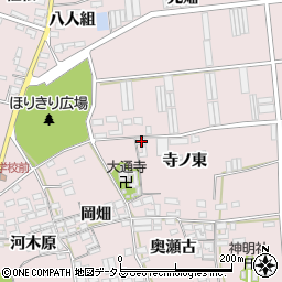 愛知県田原市堀切町寺ノ東6周辺の地図