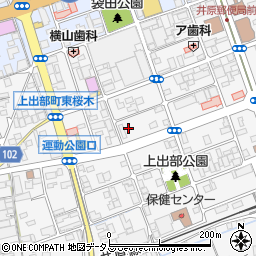 岡山県井原市上出部町490周辺の地図