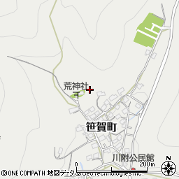 岡山県井原市笹賀町1075周辺の地図