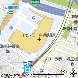 ムラサキスポーツイオンモール堺鉄砲町店周辺の地図