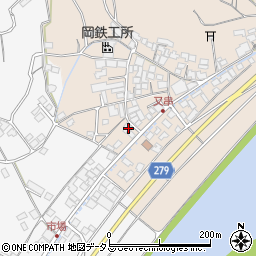 岡山県倉敷市船穂町水江1250周辺の地図