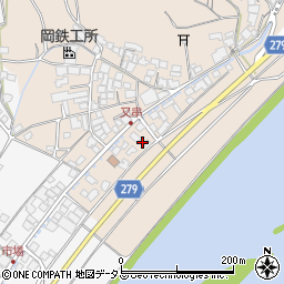 岡山県倉敷市船穂町水江1393周辺の地図