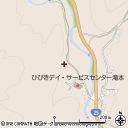 奈良県天理市滝本町194周辺の地図