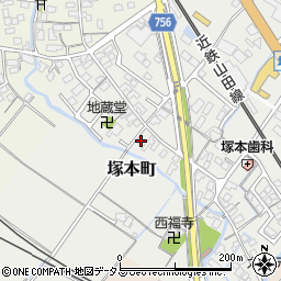 三重県松阪市塚本町578周辺の地図