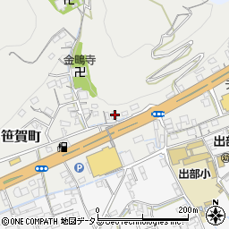 岡山県井原市笹賀町400周辺の地図