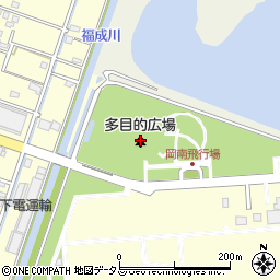 多目的広場周辺の地図