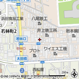 高橋紙工株式会社周辺の地図
