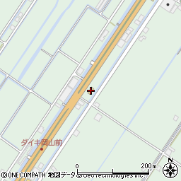 岡山県岡山市南区藤田1788周辺の地図