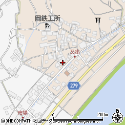 岡山県倉敷市船穂町水江1255周辺の地図