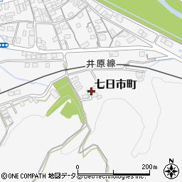 岡山県井原市七日市町737周辺の地図
